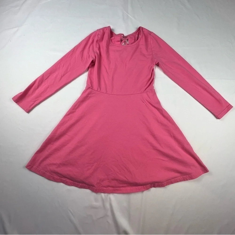 The Children’s Place - Girl’s Casual Dress - Pink - Medium (7/8)